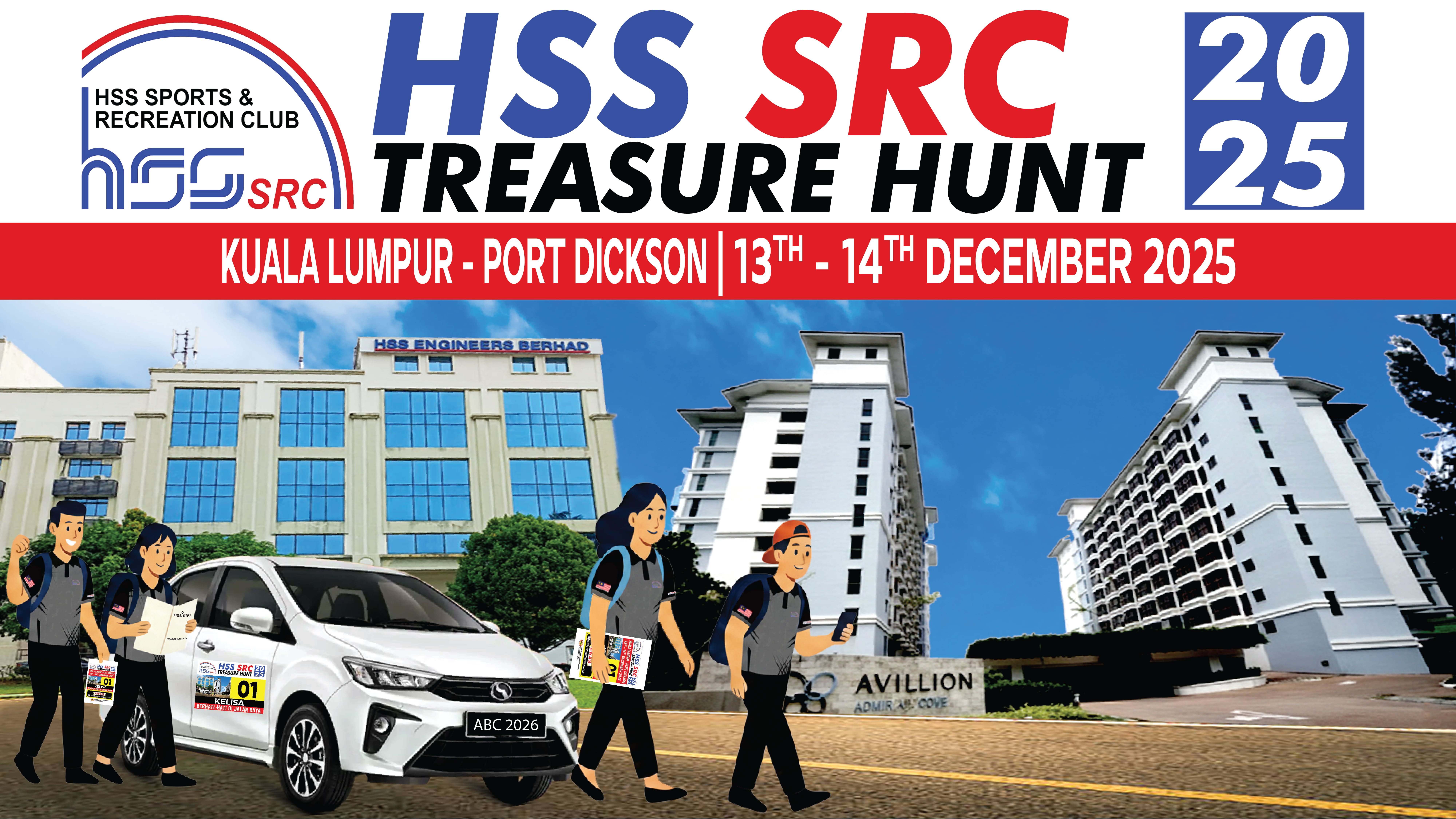 HSS SRC Treasure Hunt 2025 Kuala Lumpur to Port Dickson